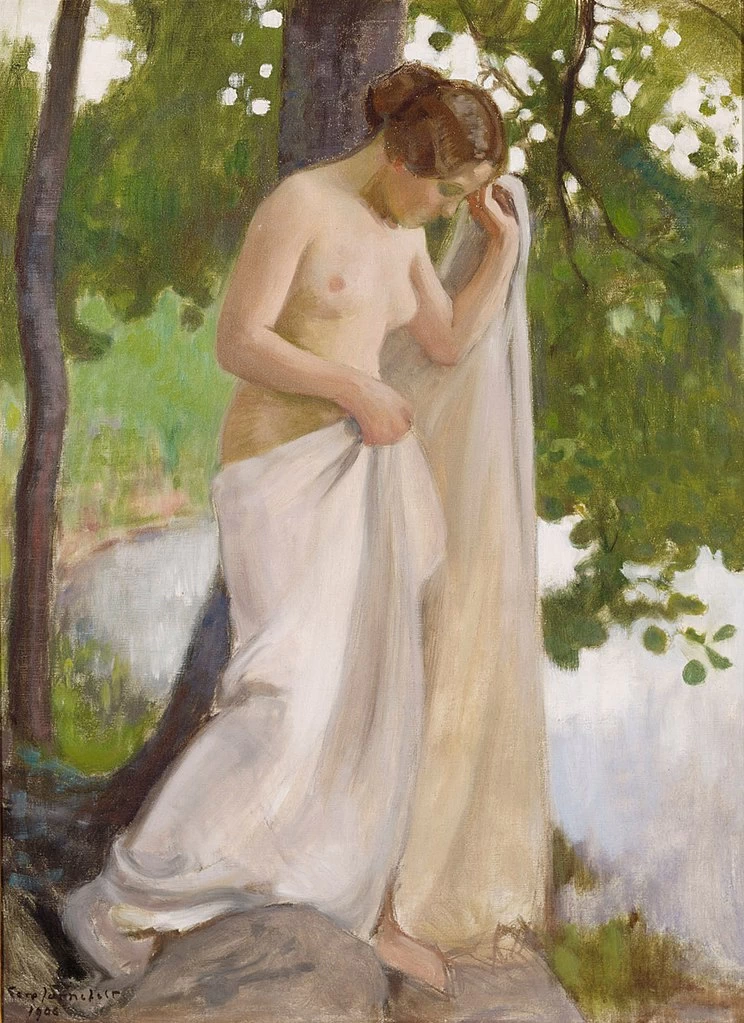 Eero Järnefelt - 123, Telo da bagno, Finnish National Gallery, Helsinki